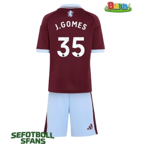Aston Villa Joao Gomes #35 Hemmaställ Barn 2026-27 Kortärmad (+ Korta byxor)